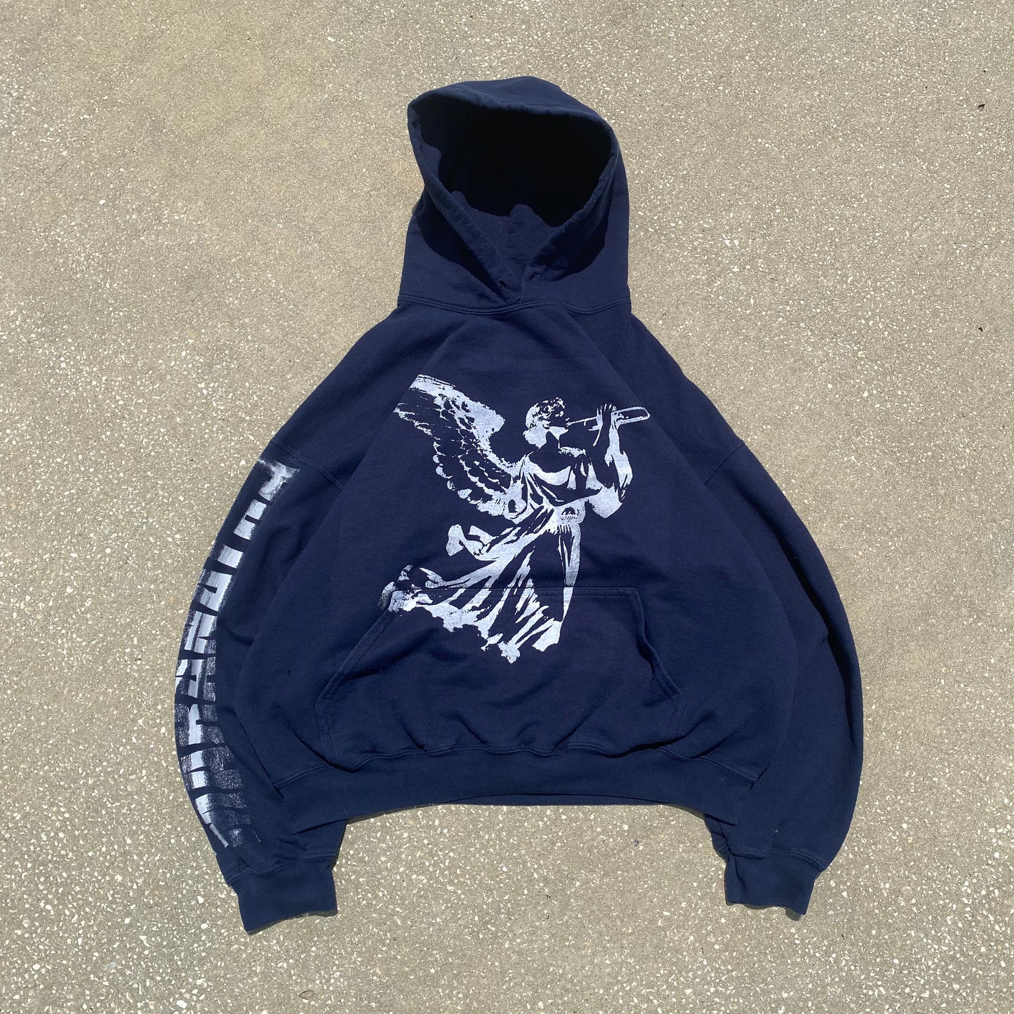 Navy "Maranatha" hoodie